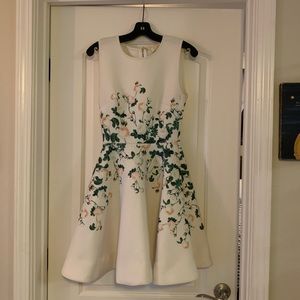 Erin Fetherston floral flare dress, S